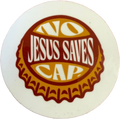 Jesus Saves - No Cap Sticker