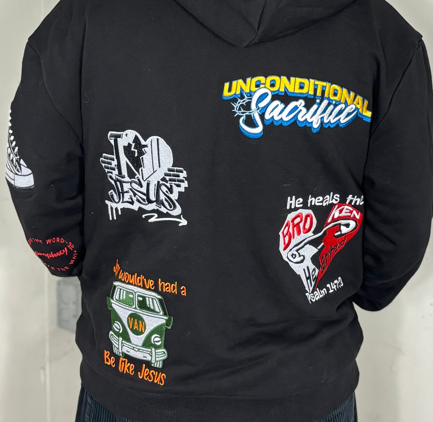 Jesus is King Zip-Up Hoodie